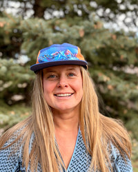 The Needles Navy + Orange 5-Panel Hat