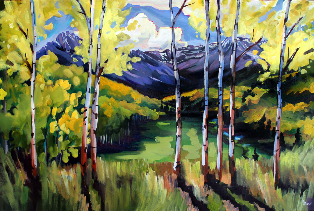 Dallas Divide Original Painting