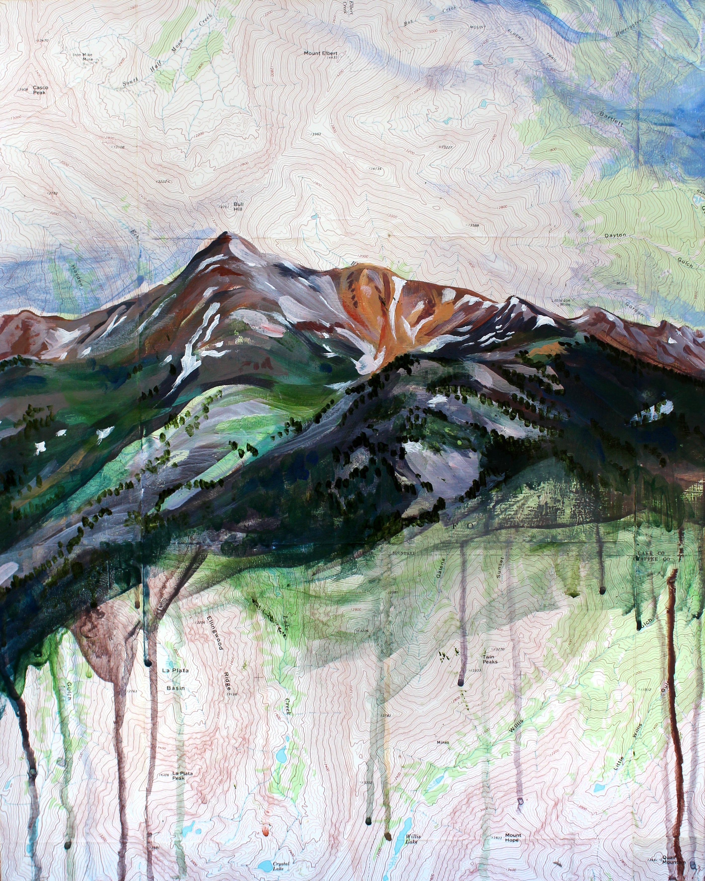 La Plata Basin Original Painting