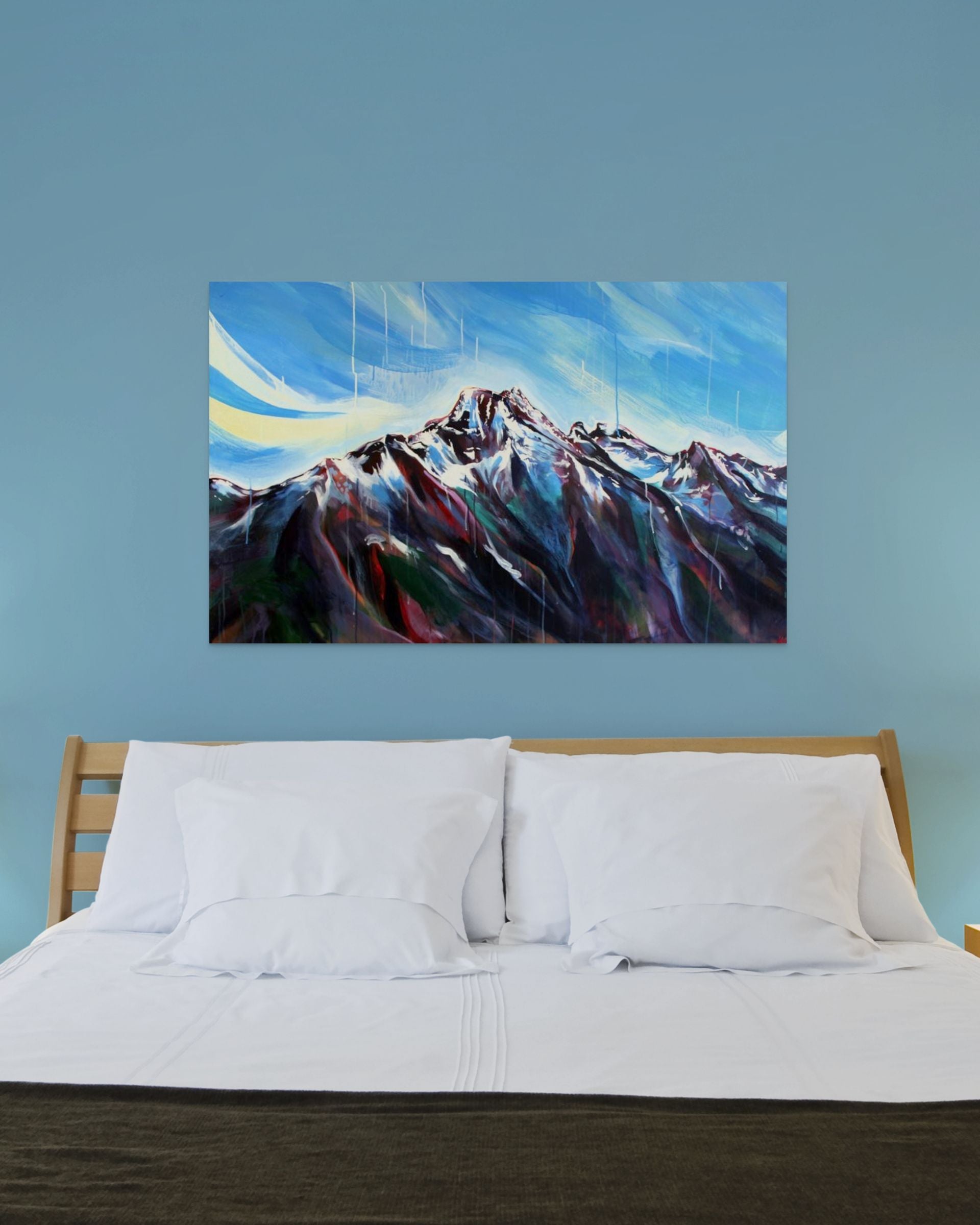 Twilight Peak Original Painting