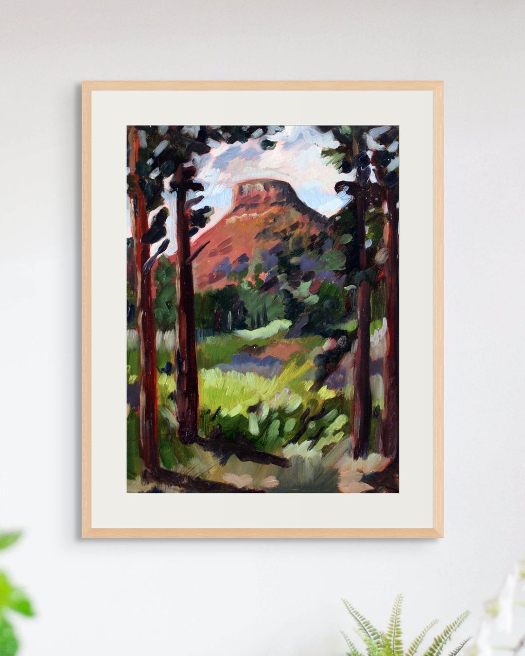 Twin Buttes Original Painting