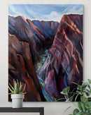 The Painted Wall Original Painting
