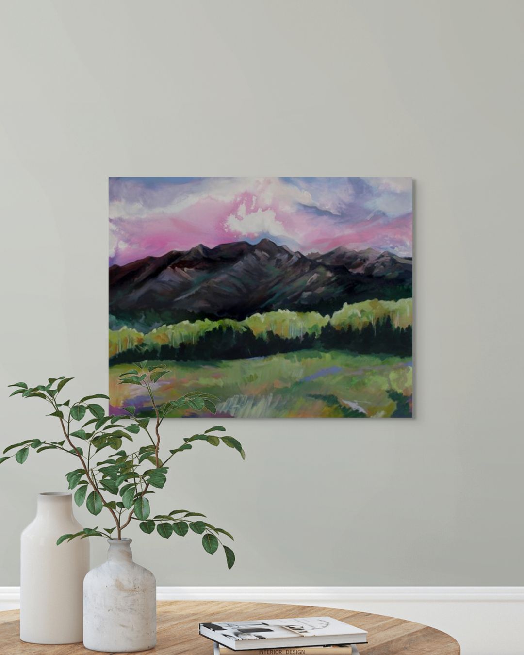 The Needles Meadow Original Painting