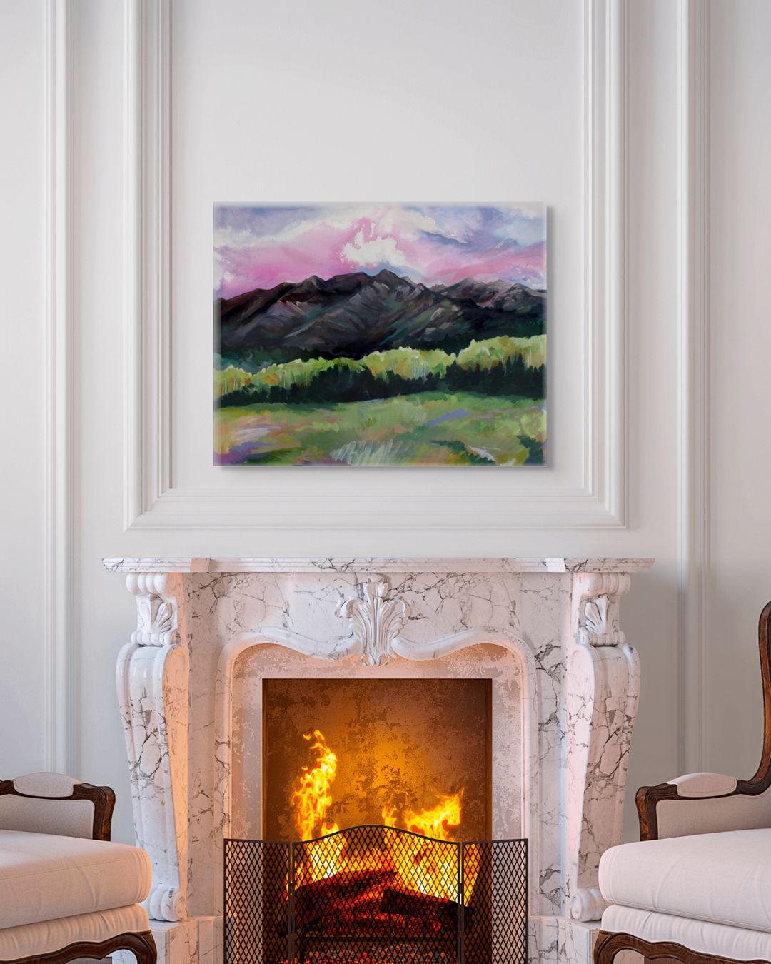 The Needles Meadow Original Painting